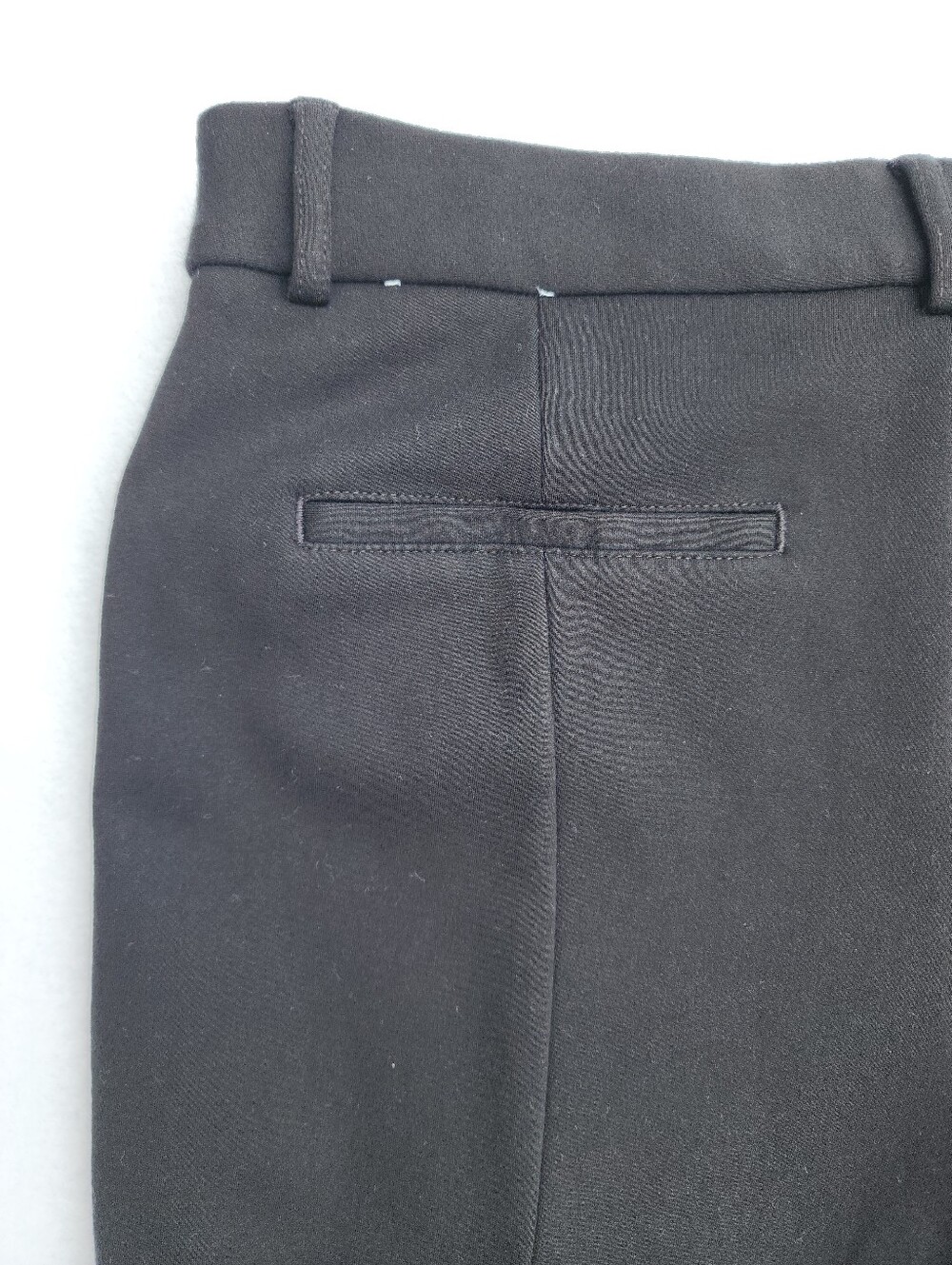 Express Editor Skinny Ankle Pants Black Stretch Mid Rise Career 8R - Picture 7 of 7